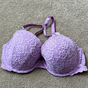Victoria's Secret Lavender Lace Bra
